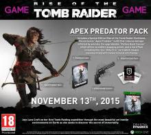 Bonusy k předobjednávce Rise of the Tomb Raider